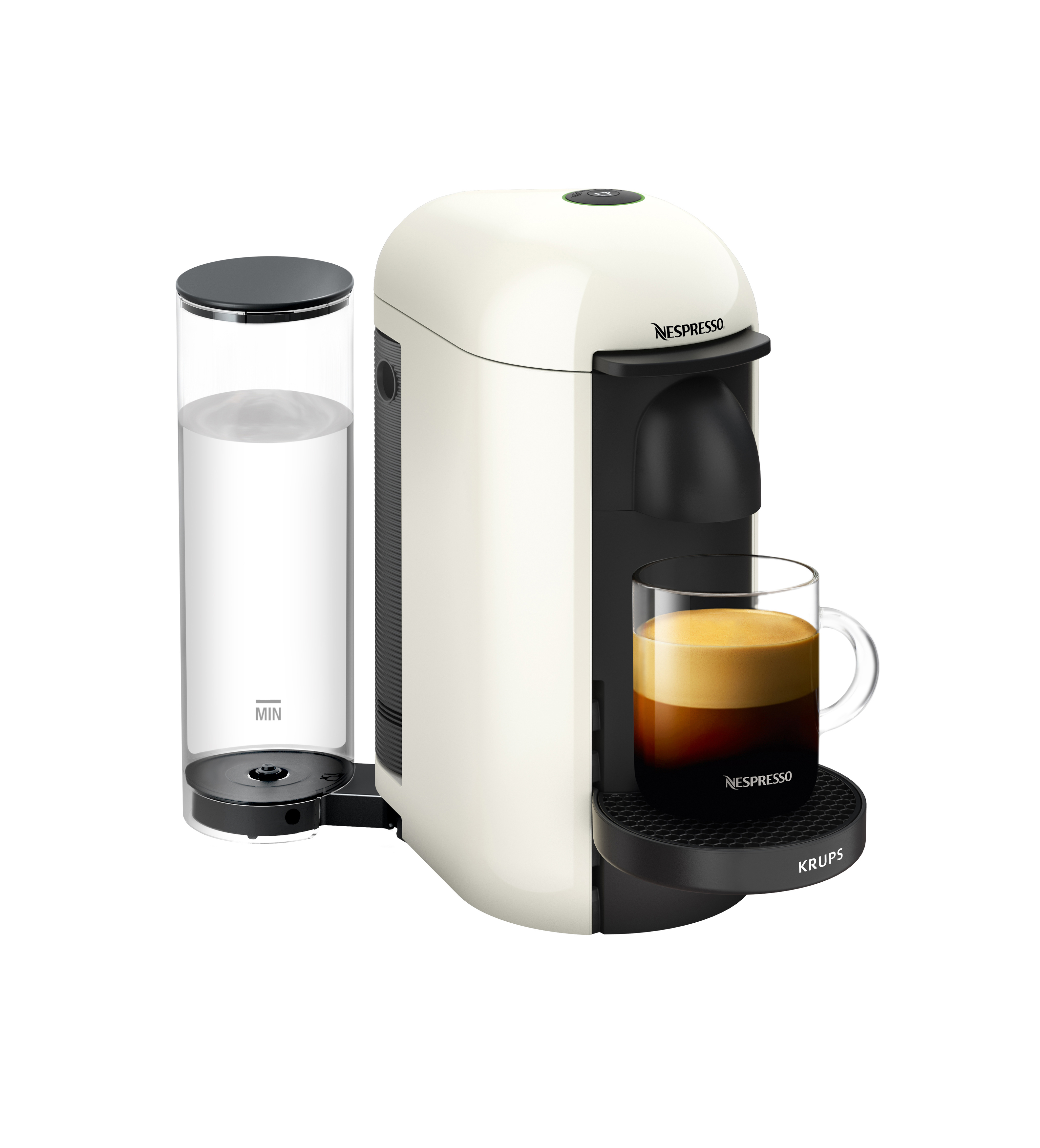KRUPS XN9031 Nespresso Vertuo Plus Kapselmaschine Weiß