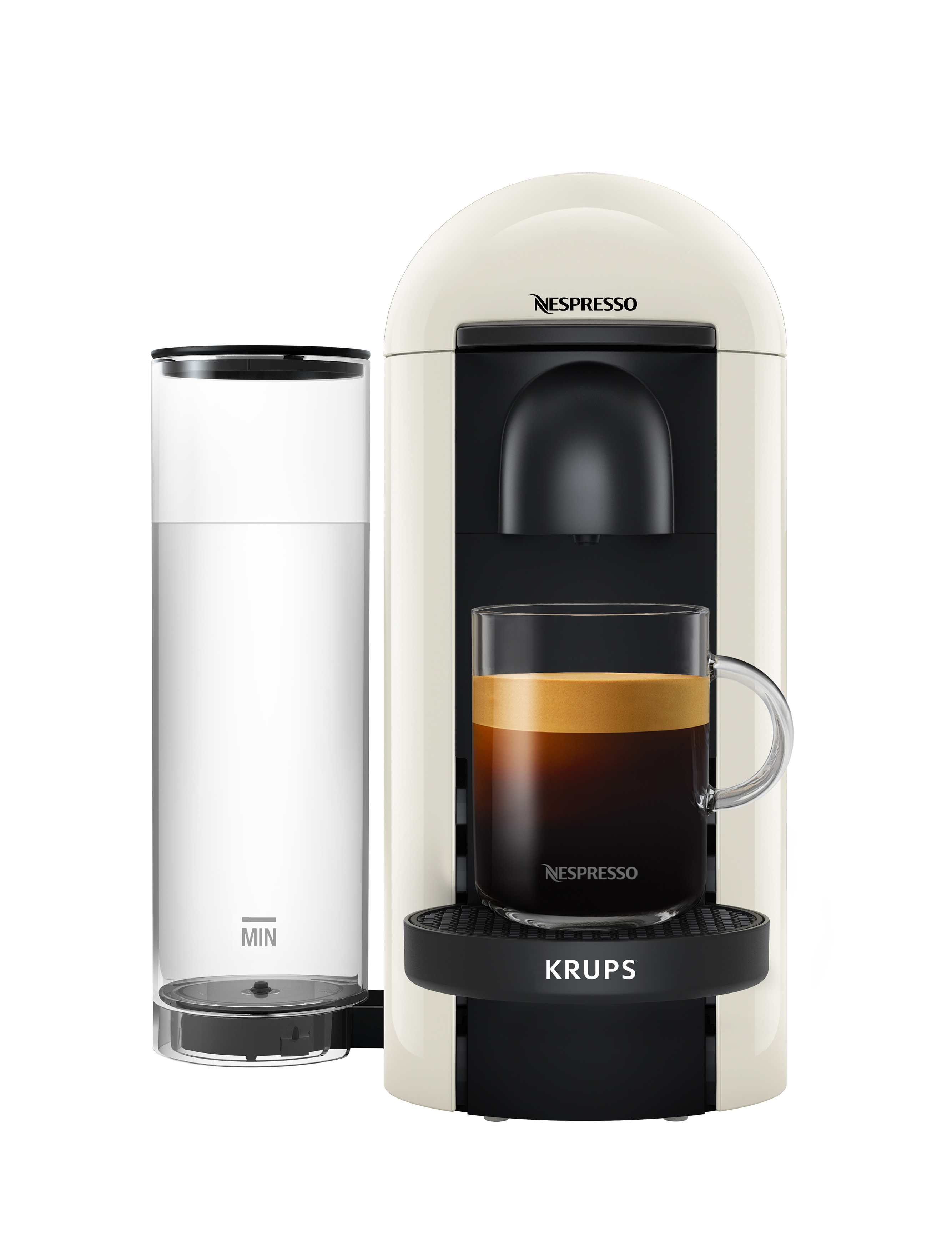KRUPS XN9031 Nespresso Vertuo Plus Kapselmaschine Weiß