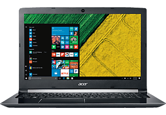 Portátil - Acer Aspire 5, A515-51G-553U, Intel® Core™ i5-8250U, 8GB, 1TB+128GB, MX130, W10, Negro