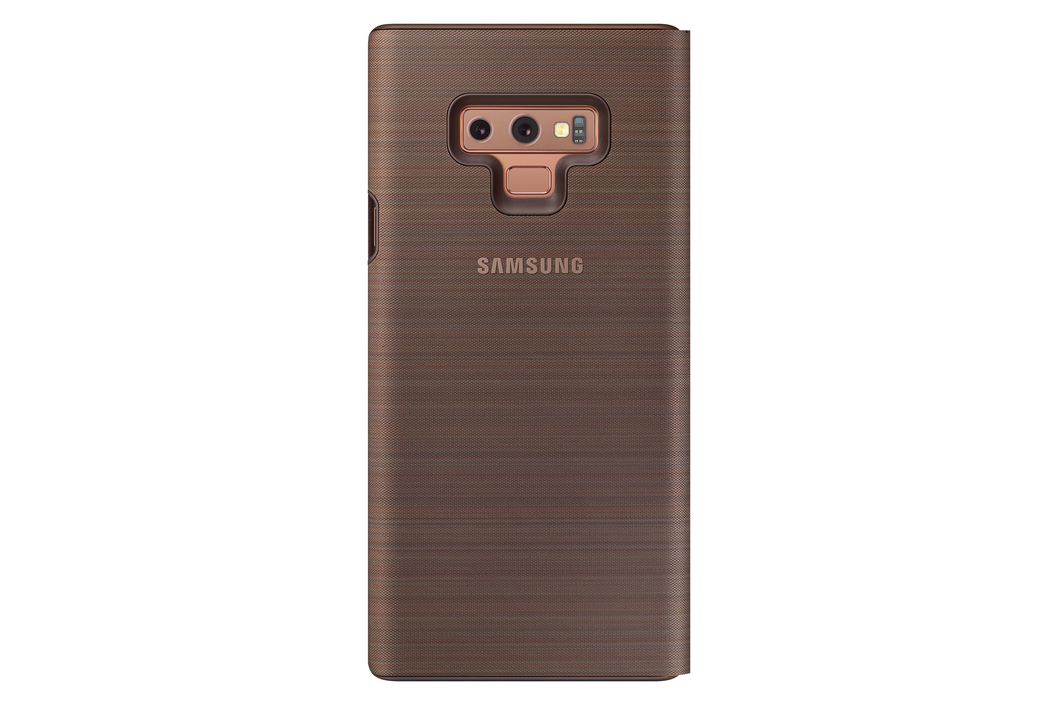 SAMSUNG Led View Cover, Bookcover, Samsung, Galaxy Note 9, Braun