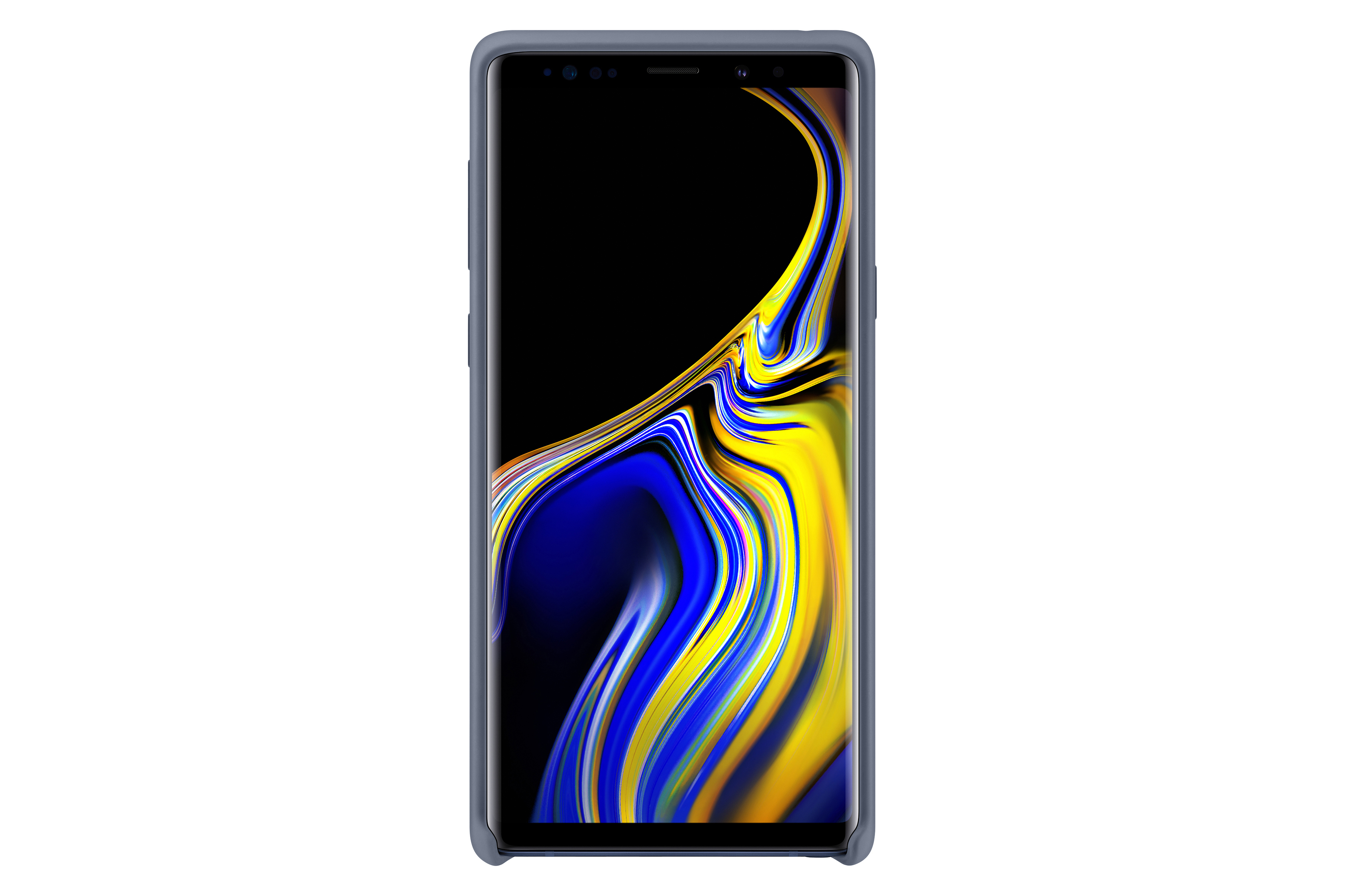 SAMSUNG Silicon Cover, Backcover, Samsung, Galaxy Note 9, Blau