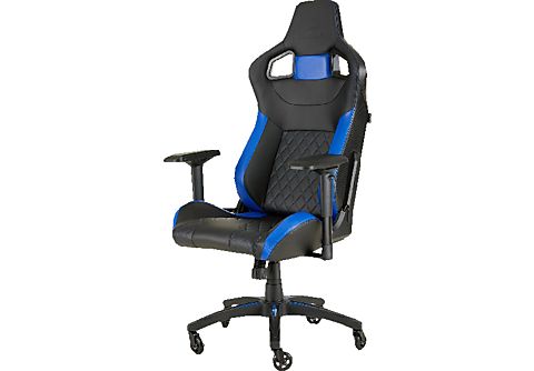 CORSAIR Corsair T1 Race Gaming Chair Zwart/Blauw