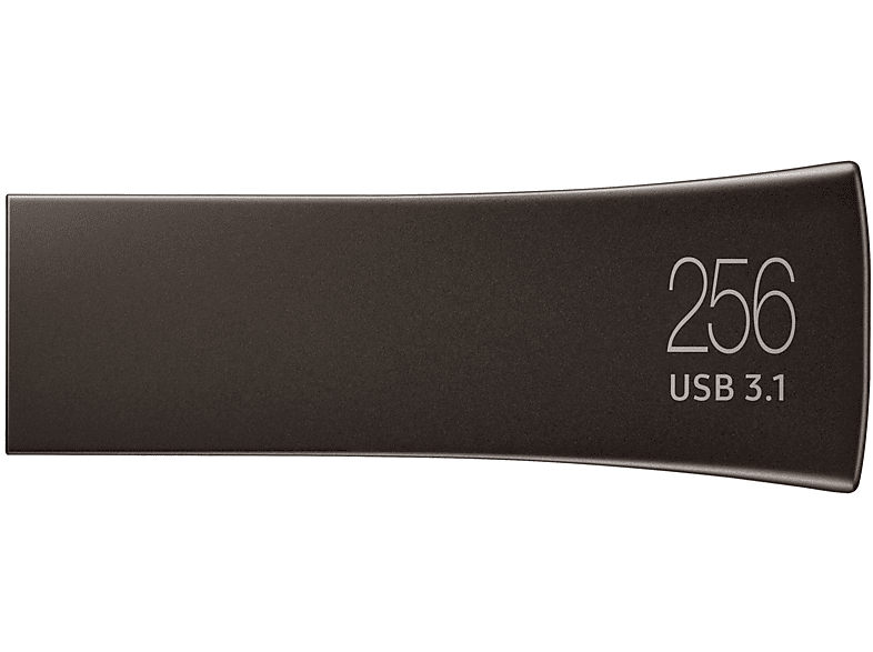Samsung Clé Usb 3.1 256 Gb Bar Plus (2020) Titan Grey (muf-256be4/apc)