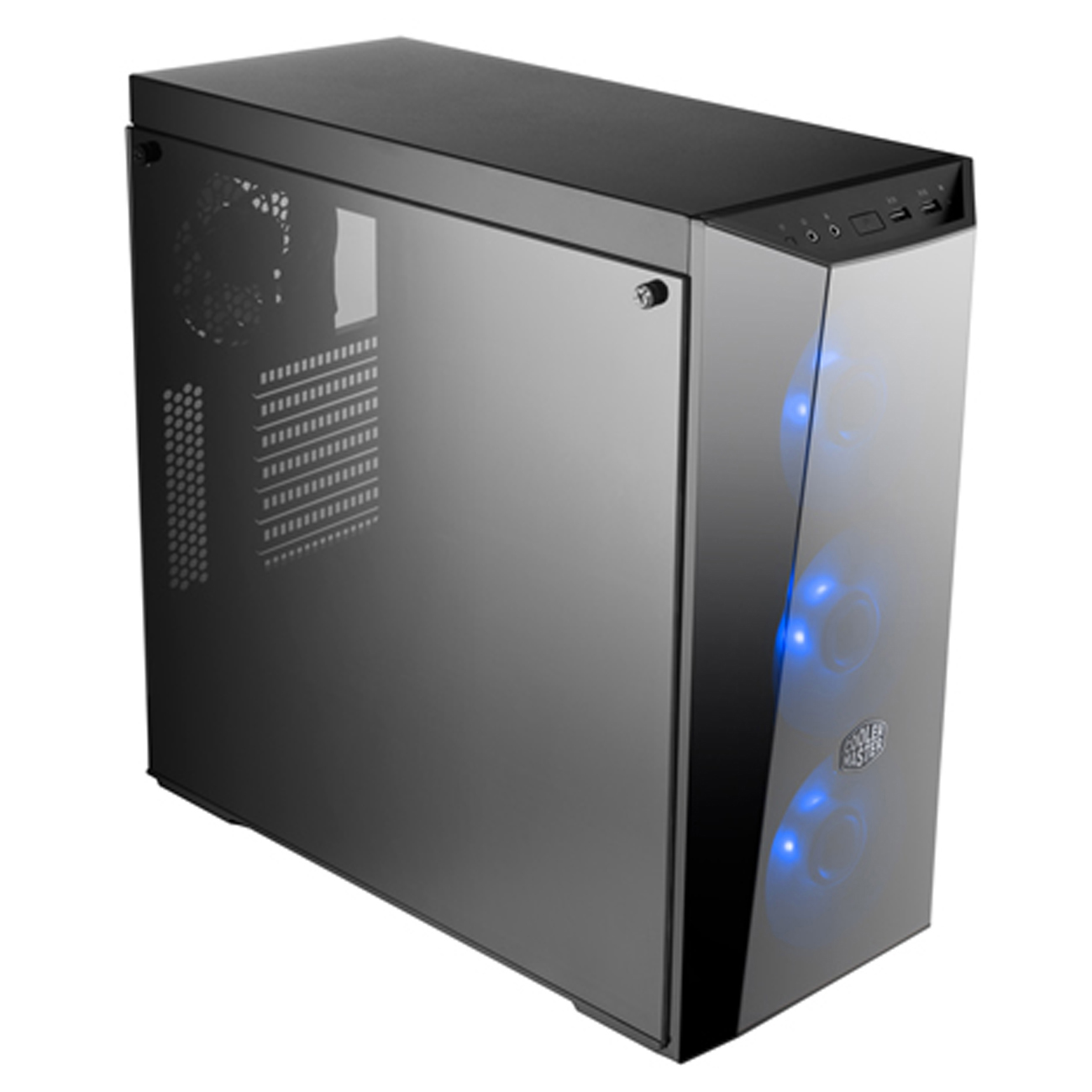 COOLER MASTER Masterbox Lite 5 RGB PC-Gehäuse, Schwarz
