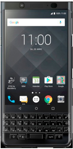 BLACKBERRY KEYone Black Edition 64 GB Schwarz