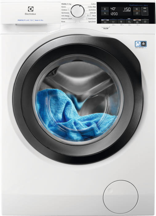 ELECTROLUX EW7W369S Mosó-szárítógép, 9/6 kg, 1600 f/p., gőzprogram, LCD kijelző