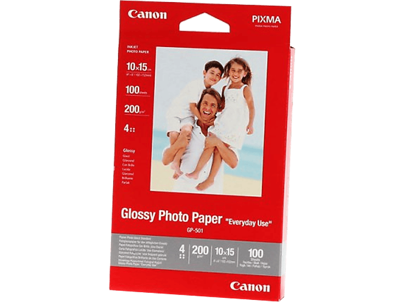 CANON GP501S fényes fotópapír 10x15cm 100 lap 200g