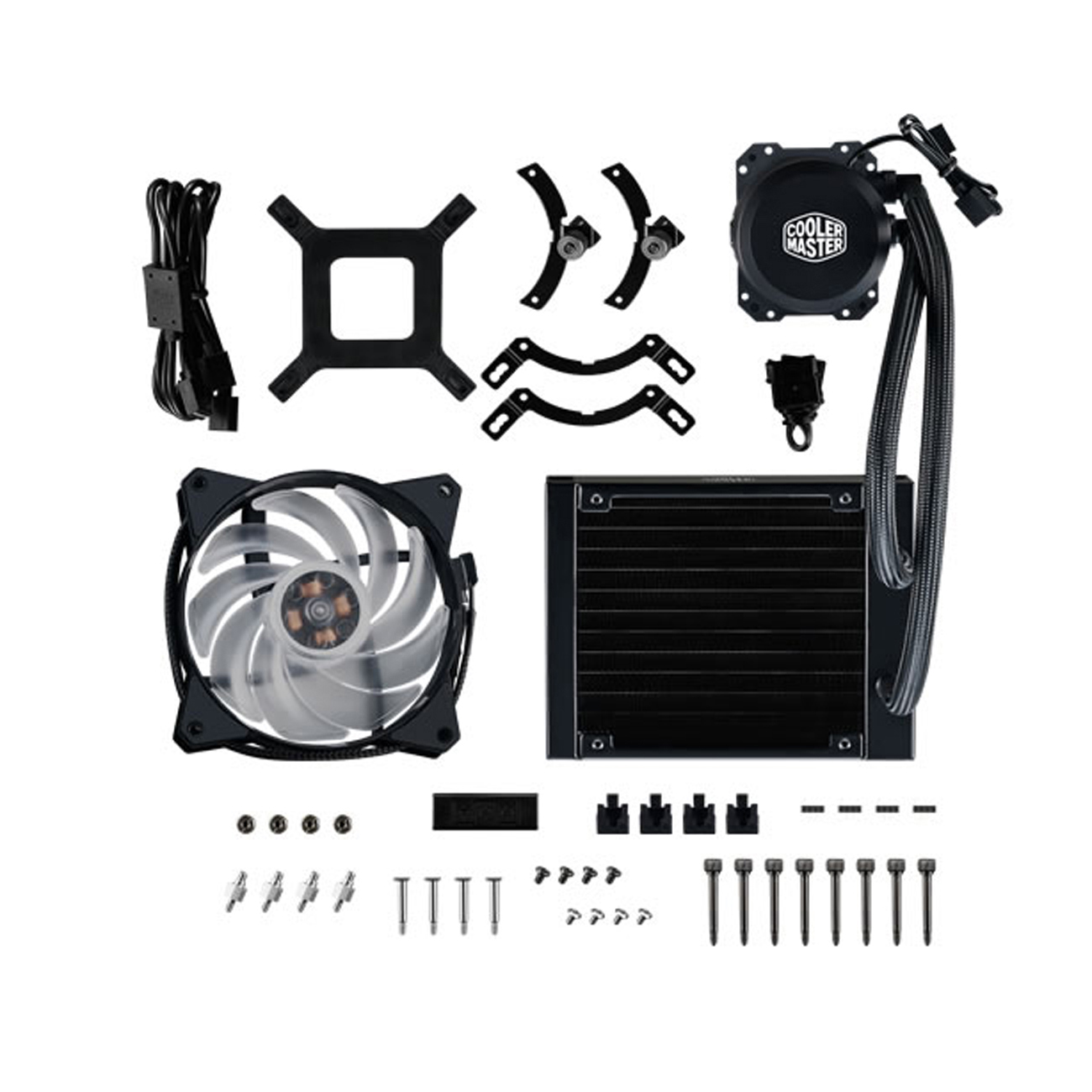 COOLER MASTER MasterLiquid ML120L  CPU Wasserkühlung, Schwarz