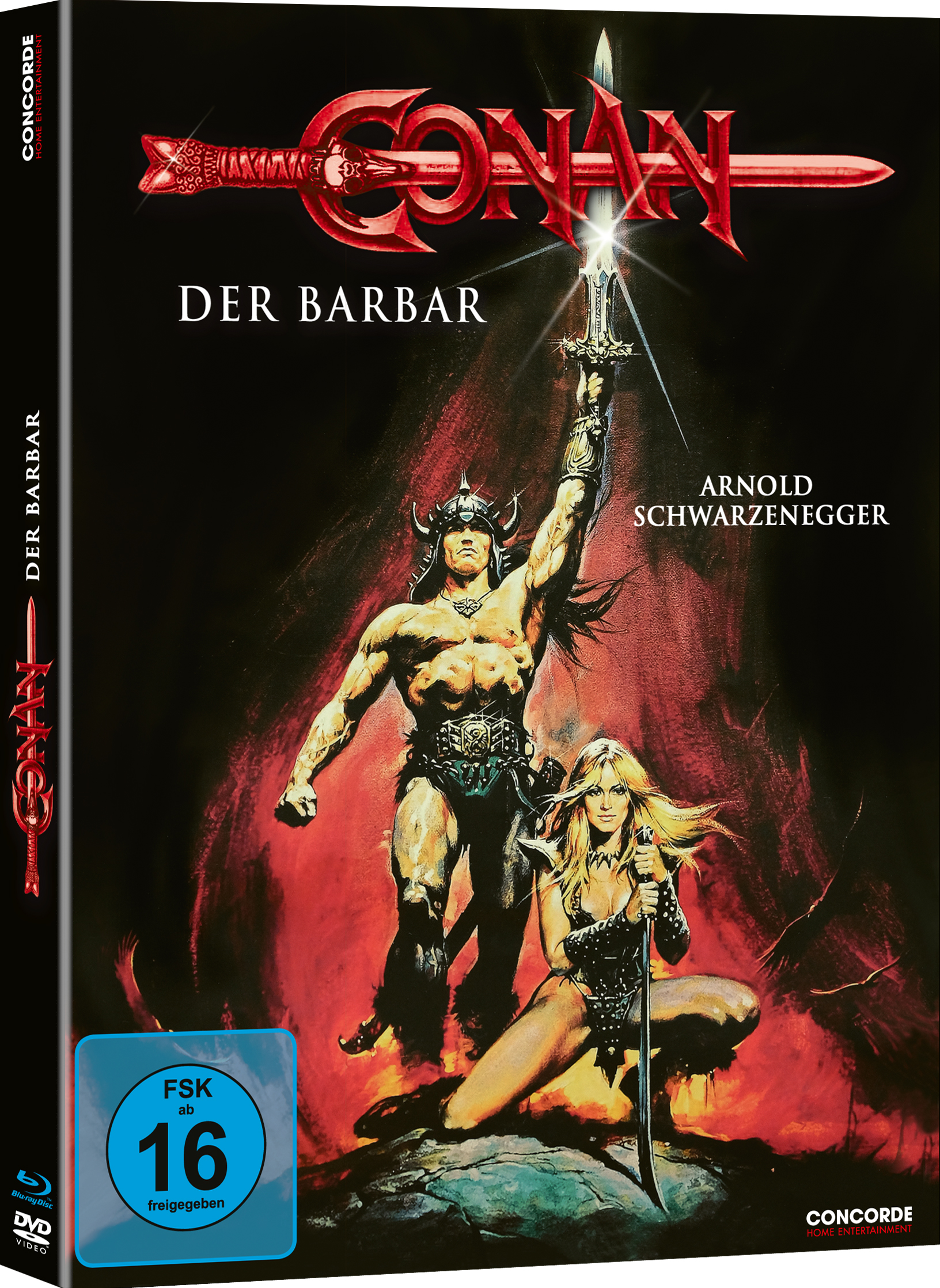 Conan - Der Barbar (Nur online exklusives nummeriertes Mediabook MMS) Blu-ray + DVD