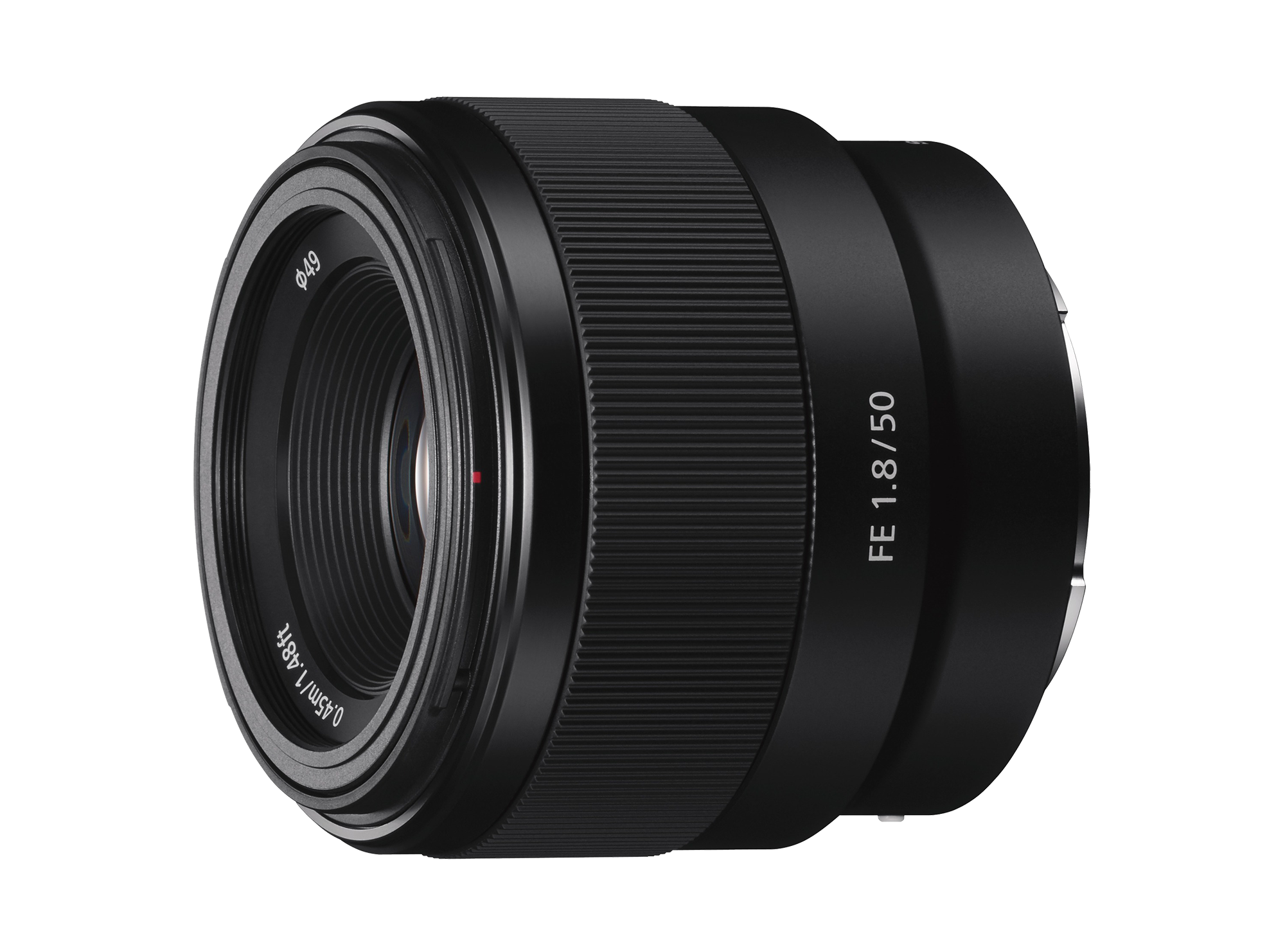 Sony Fe 50mm F/1.8 Zwart afbeelding