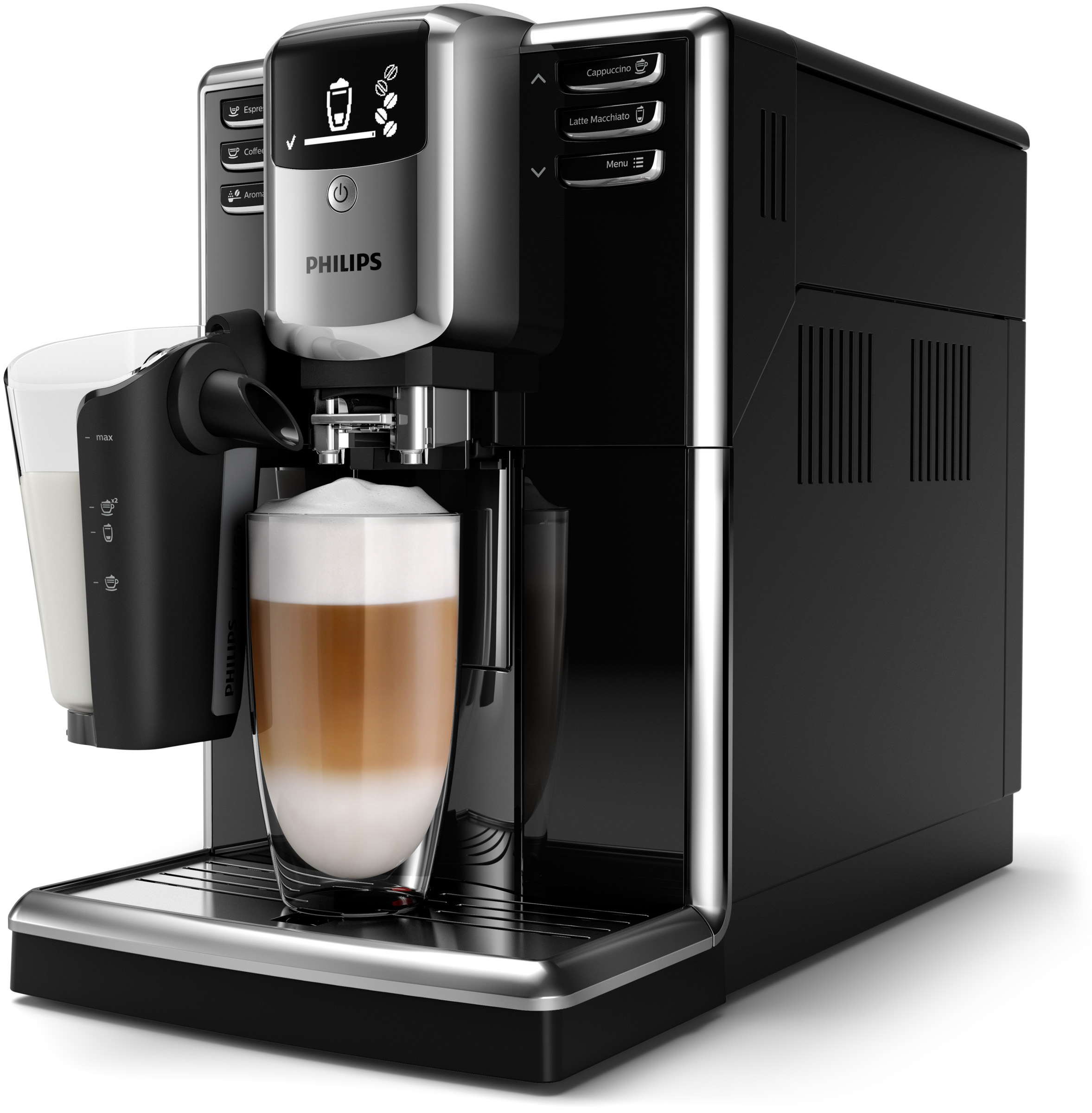PHILIPS EP 5330/10 Latte Go Kaffeevollautomat Klavierlack/Schwarz (Wassertank)