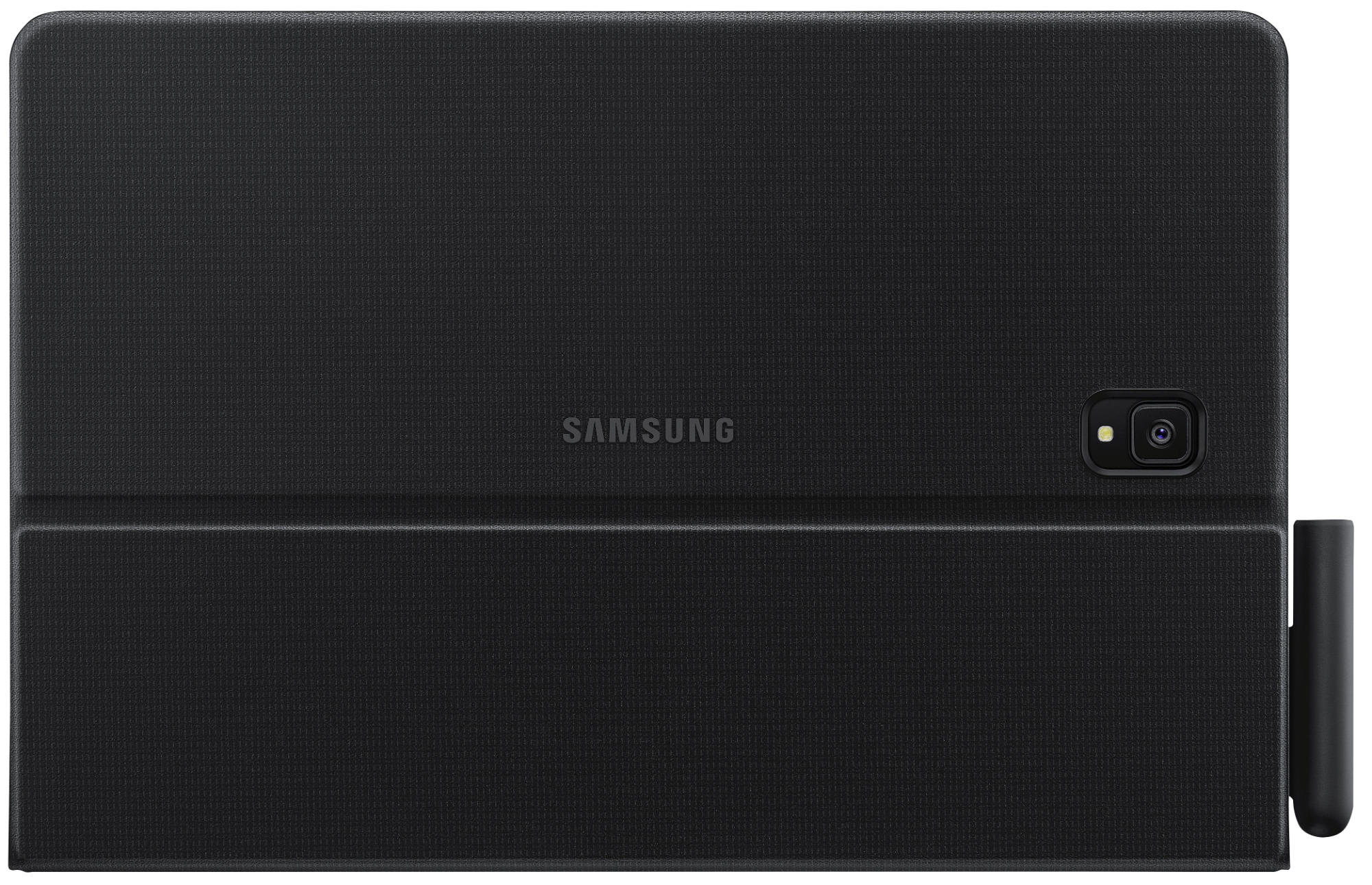 SAMSUNG Book Cover Keyboard EJ-FT830 für das Galaxy Tab S4, schwarz Schutzhülle mit Tastatur, für Tablet, Schwarz