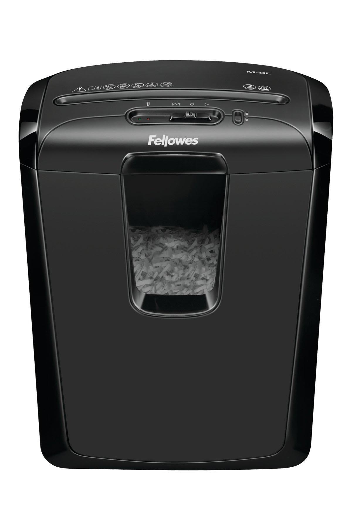 FELLOWES Powershred M-8C Aktenvernichter, Schwarz
