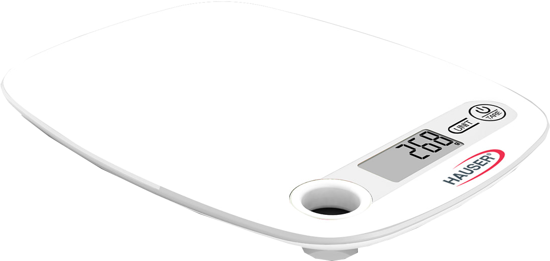 HAUSER DKS-1064 W Konyhai mérleg, fehér