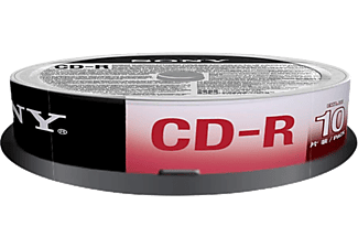 SONY 10CDQ80SP CD-R, 10 db, hengeren