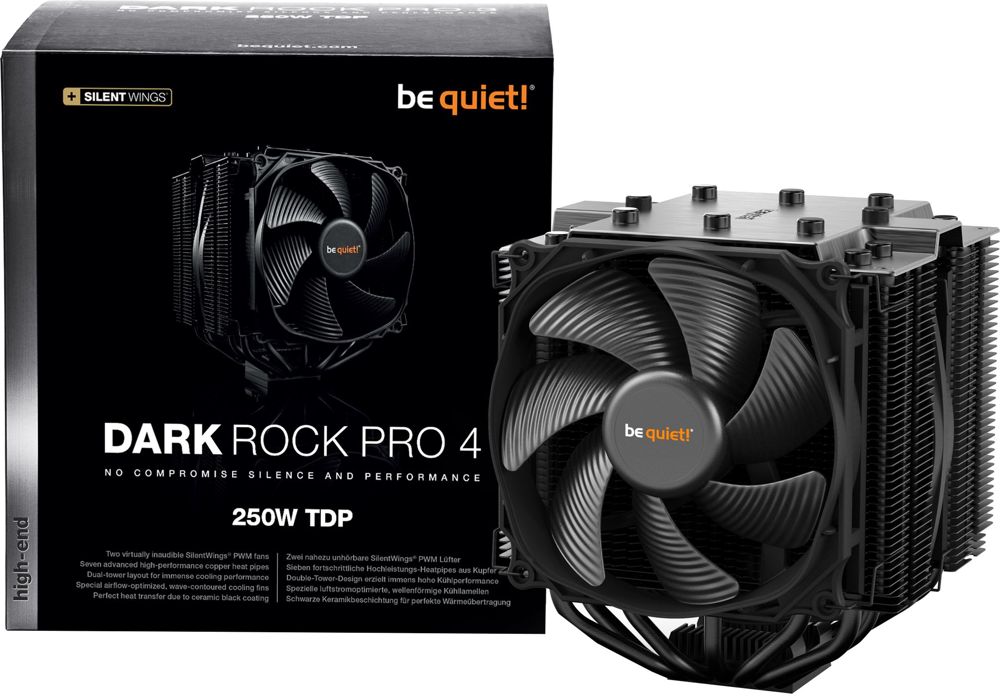 BE QUIET CPU Kühler Dark Rock Pro 4 (BK022)