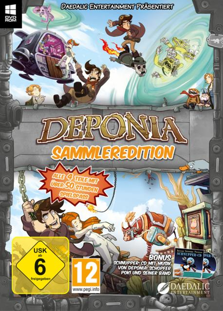 Deponia Sammler Edition - [PC]