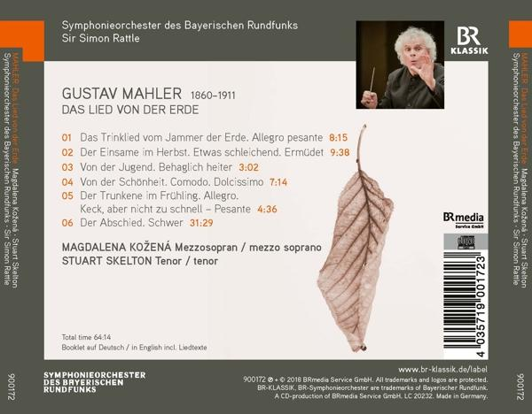 CD-Cover mit Text, Foto eines Dirigenten und getrocknetem Blatt. Braun- und Grüntöne.