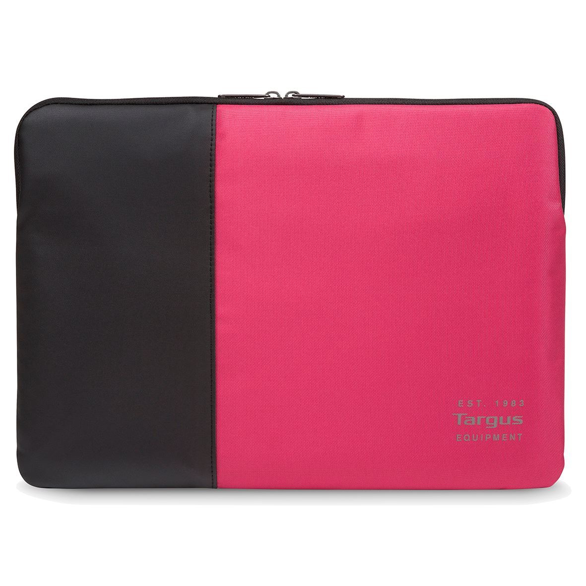Funda portátil - Targus Pulse, 13"-14", Negro/Rojo