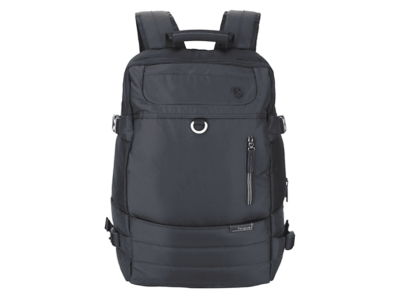 Mochila para portátil - Targus Pewter, Portátiles de 15.6", Negra