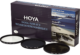 HOYA DIGITAL FILTER KIT II 55MM Szűrő Készlet UV + Cirkuláris Polár + ND