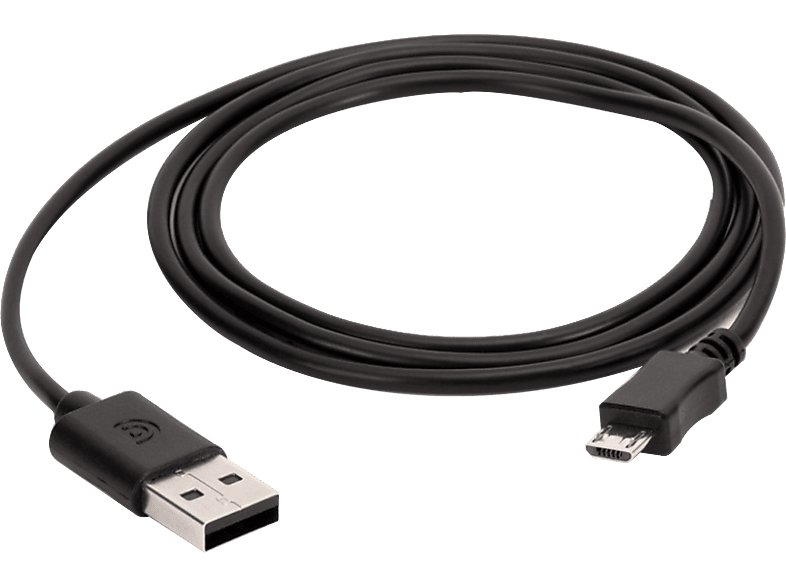 CELLECT fekete microUSB - USB adatkábel