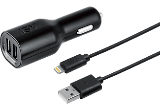 ISY ICC6100 USB autós szett 2 portos lightning