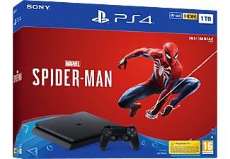 SONY PlayStation 4 Slim 1TB + Spider-Man