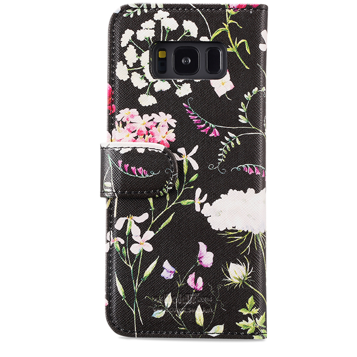 HOLDIT Wallet Case Magnet, Bookcover, Samsung, Galaxy S8, Schwarz