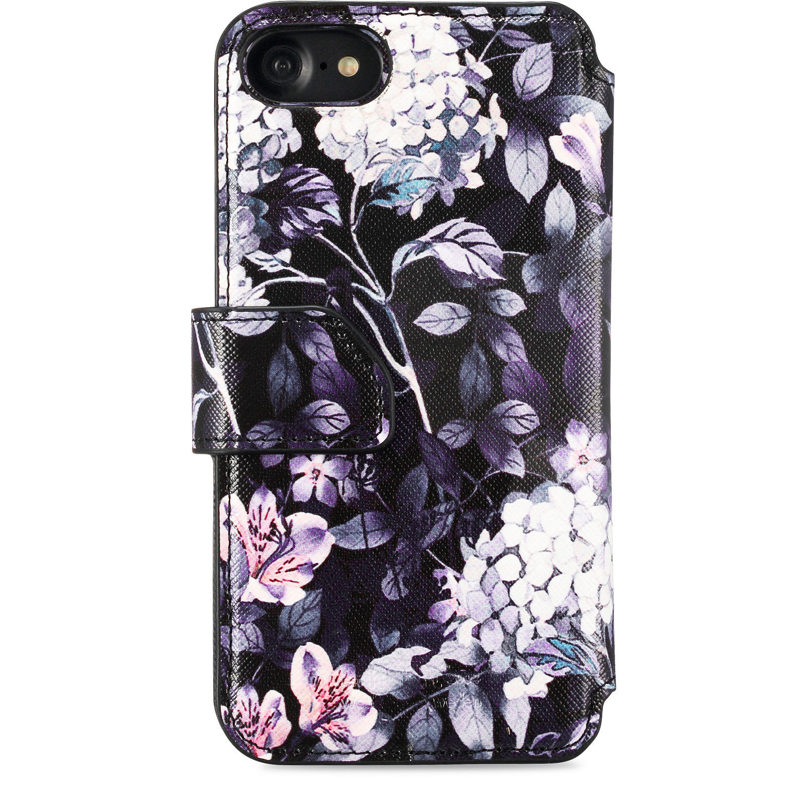 HOLDIT Wallet C. Magnet, Bookcover, Apple, iPhone 6, iPhone 7, iPhone 8, Lila