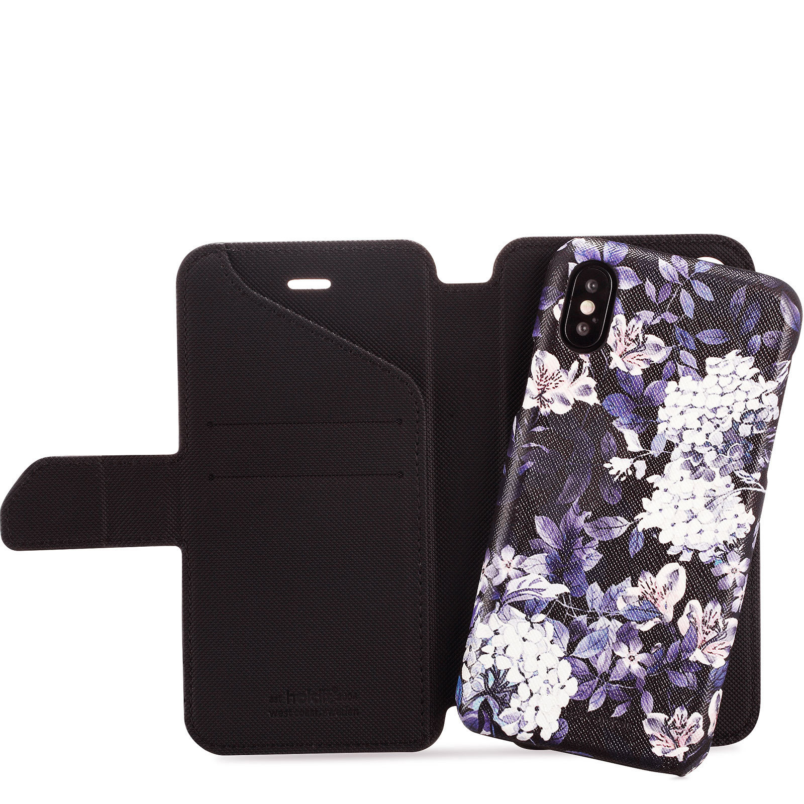 HOLDIT Stockholm, Bookcover, Apple, iPhone X, Lila