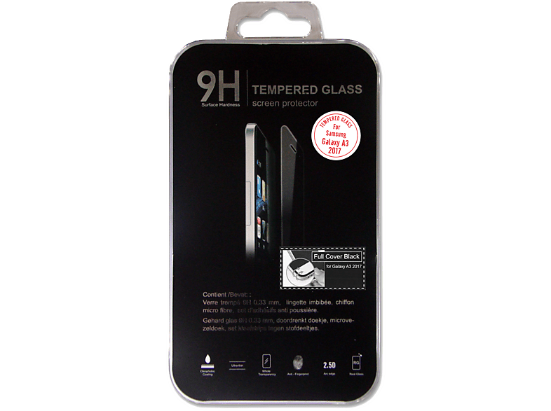 CITY LOYAL Tempered glass Full Cover Black Galaxy A3 (2017) (107033)