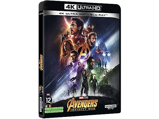  Avengers - Infinity War 4K /F  4K Ultra HD Blu-ray + Blu-ray