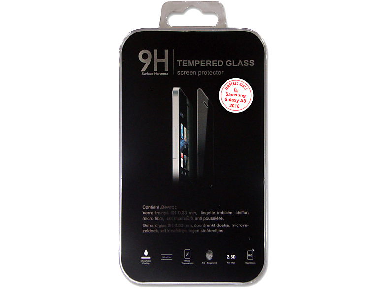 CITY LOYAL Tempered glass Galaxy A8 (2018) (107380)