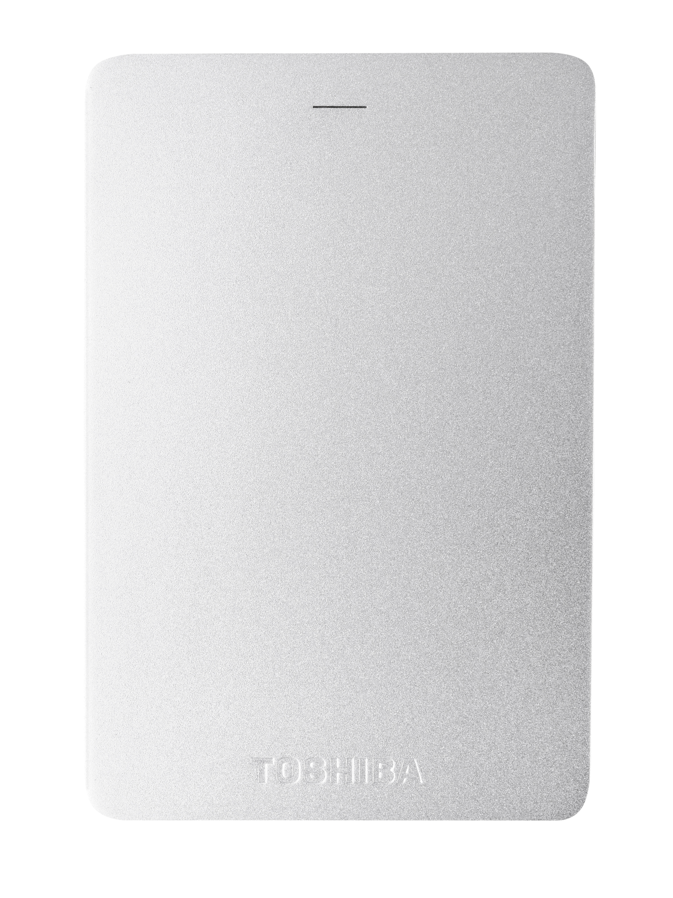 TOSHIBA Canvio Alu Festplatte, 500 GB HDD, 2,5 Zoll, extern, Silber