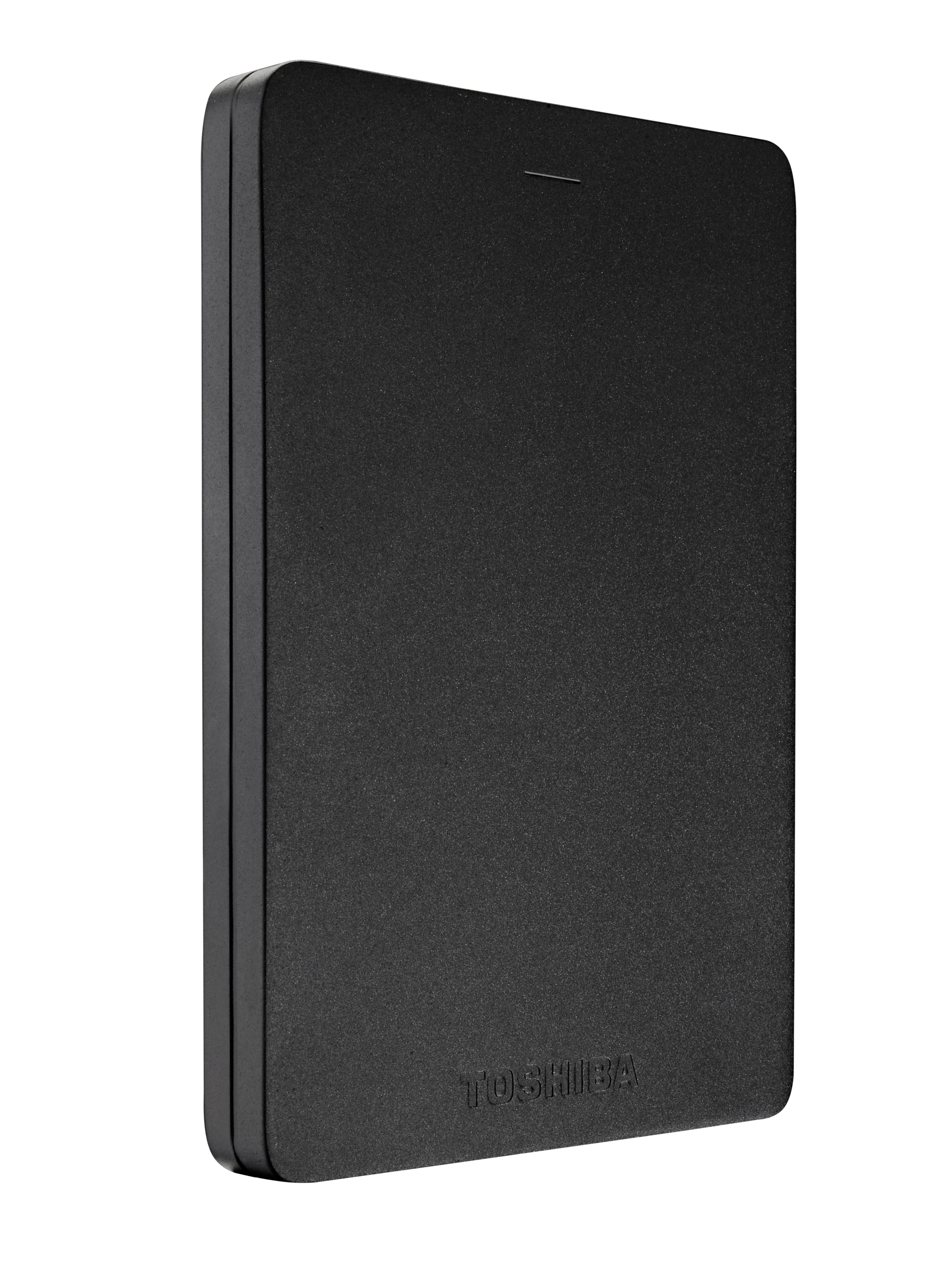 TOSHIBA Canvio Alu Festplatte, 1 TB HDD, 2,5 Zoll, extern, Schwarz
