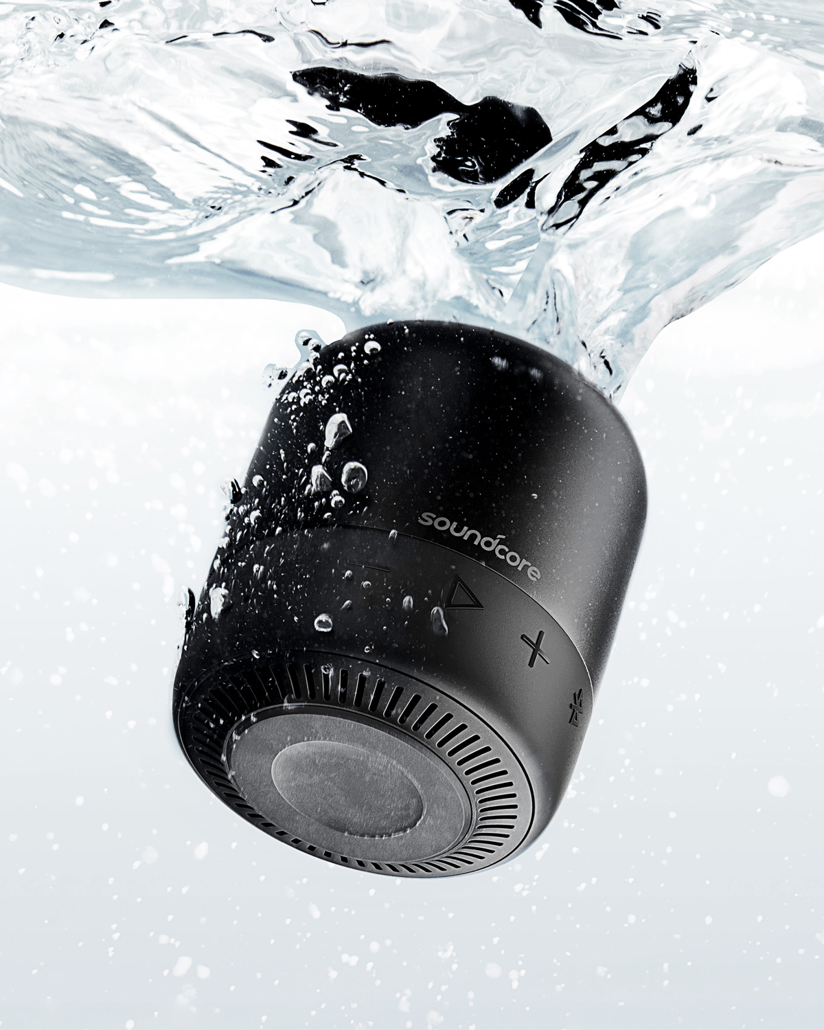 ANKER Soundcore Mini 2 Bluetooth Lautsprecher, Schwarz, Wasserfest