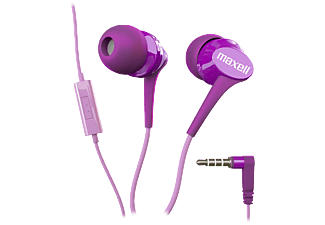 MAXELL 303993.00.CN FUSION FLOWER EP Vezetékes fülhallgató mikrofonnal, pink-lila