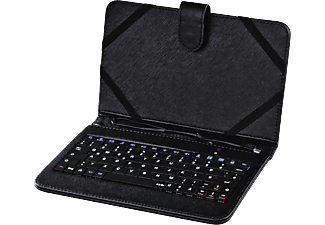 HAMA Tablet-Tasche mit Tastatur "OTG" - Tablet-Tasche mit Tastatur "OTG" (Schwarz)