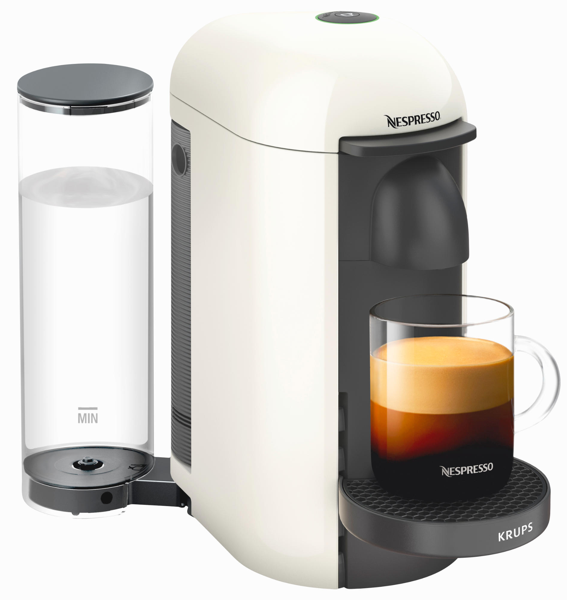 KRUPS XN9031 Nespresso Vertuo Plus Kapselmaschine Weiß