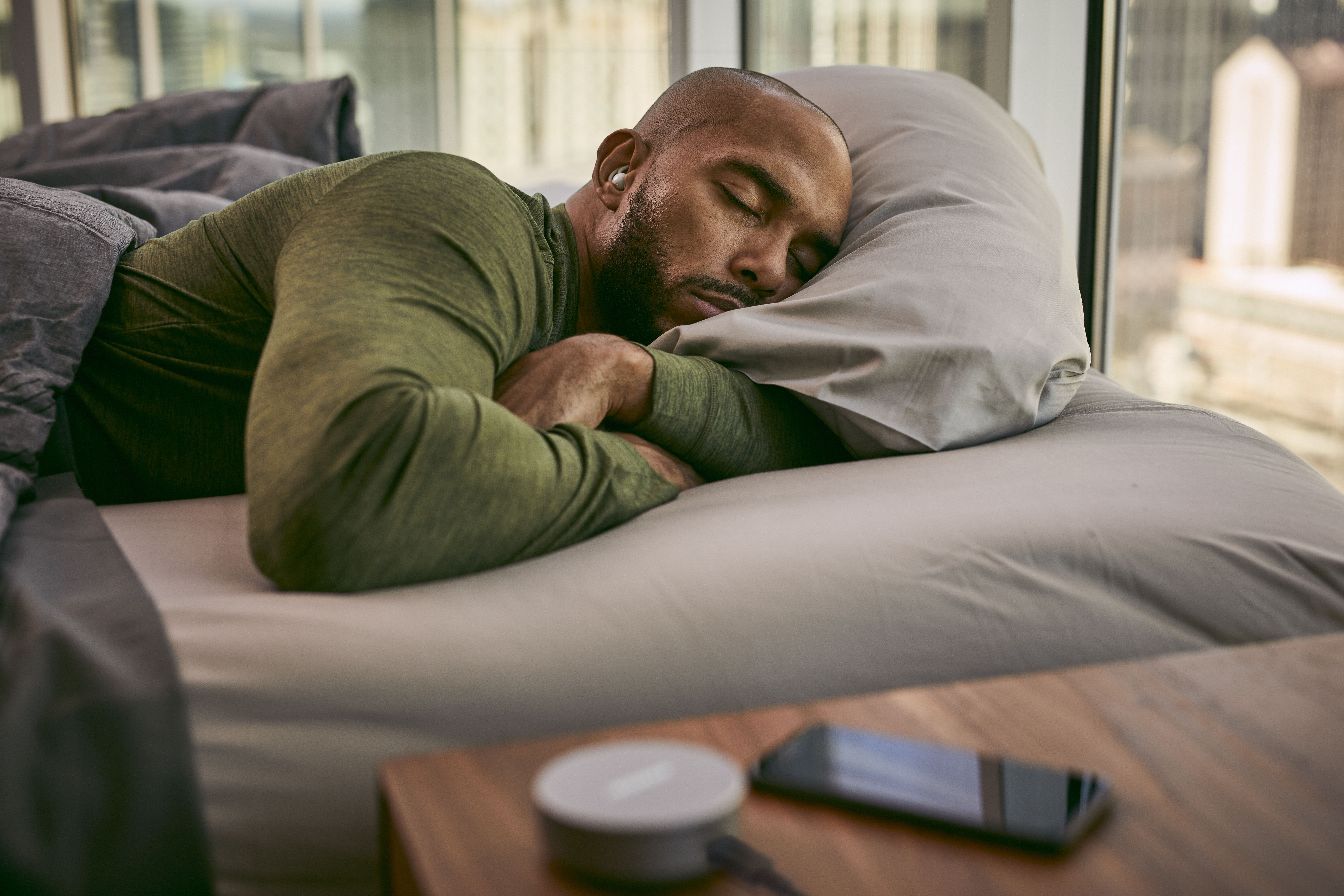 BOSE Noise-masking Sleepbuds™ Einschlaf- und Durchschlafhilfe Hellgrau