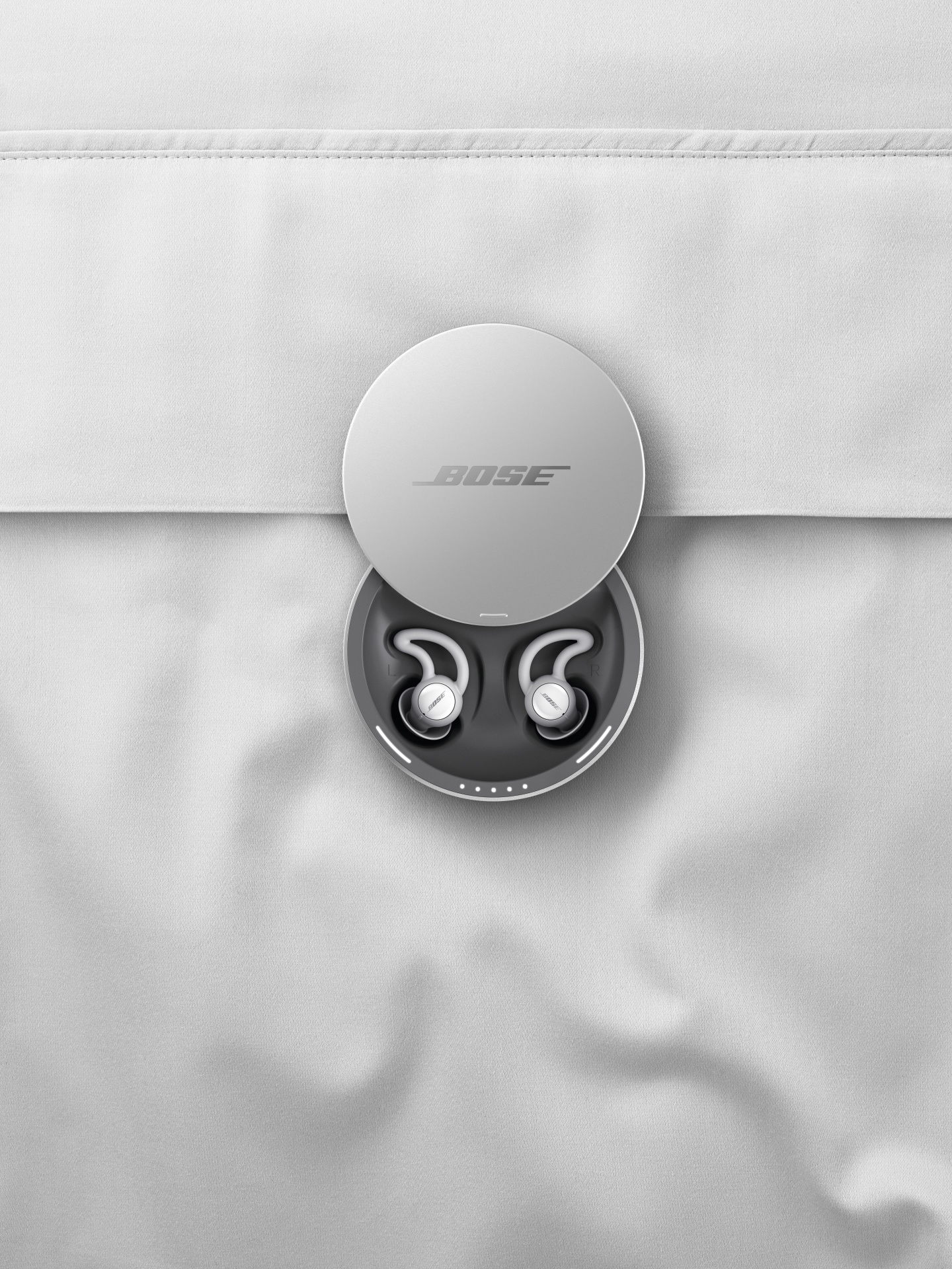 BOSE Noise-masking Sleepbuds™ Einschlaf- und Durchschlafhilfe Hellgrau