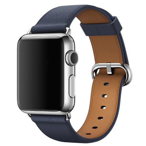 APPLE 38mm Klasik Tokalı Gece Mavisi Kayış