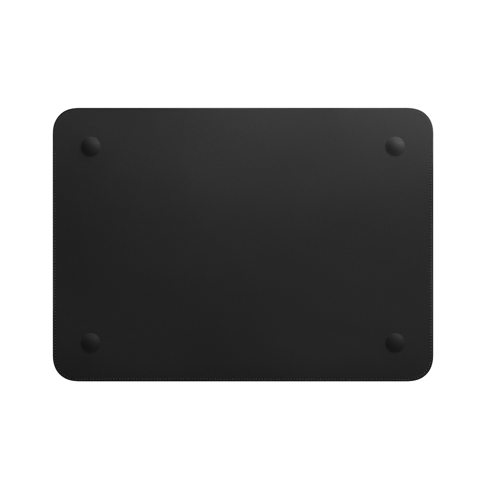 APPLE MTEH2ZM/A Notebooktasche Sleeves für Apple Microfaser, Echtleder, Schwarz