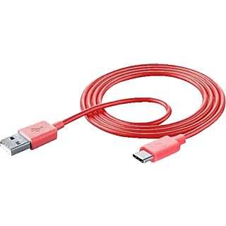 CELLULAR LINE SMART USB Type C - Datenkabel (Pink)
