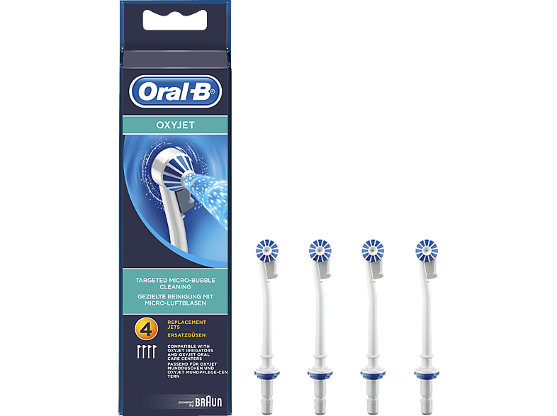 ORAL-B OxyJet 4er Aufsteckbürsten