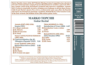 Marko Topchii - Gitarrenrezital  - (CD)