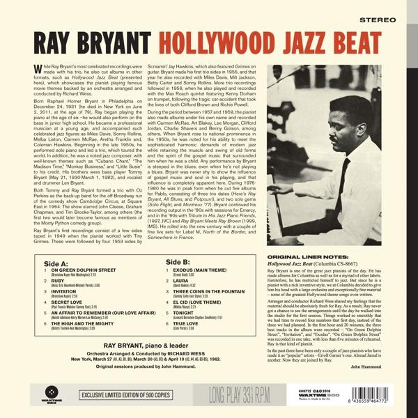 Ray Bryant - Hollywood - Beat (Vinyl) Jazz