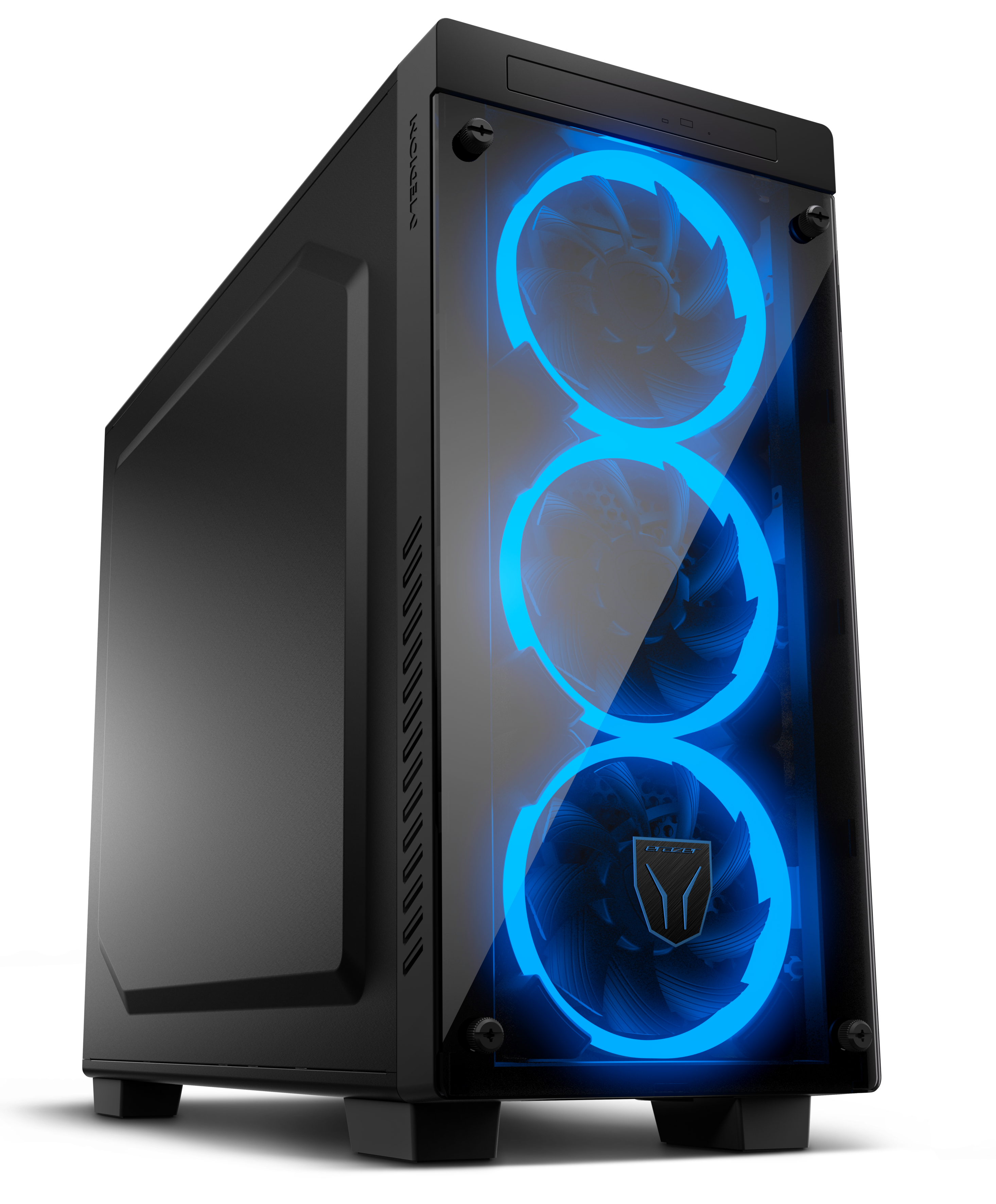 MEDION ERAZER X67096 - Gaming PC,  , 512 GB SSD + 2 TB HDD, 16 GB RAM,   (8 GB, GDDR6), Schwarz