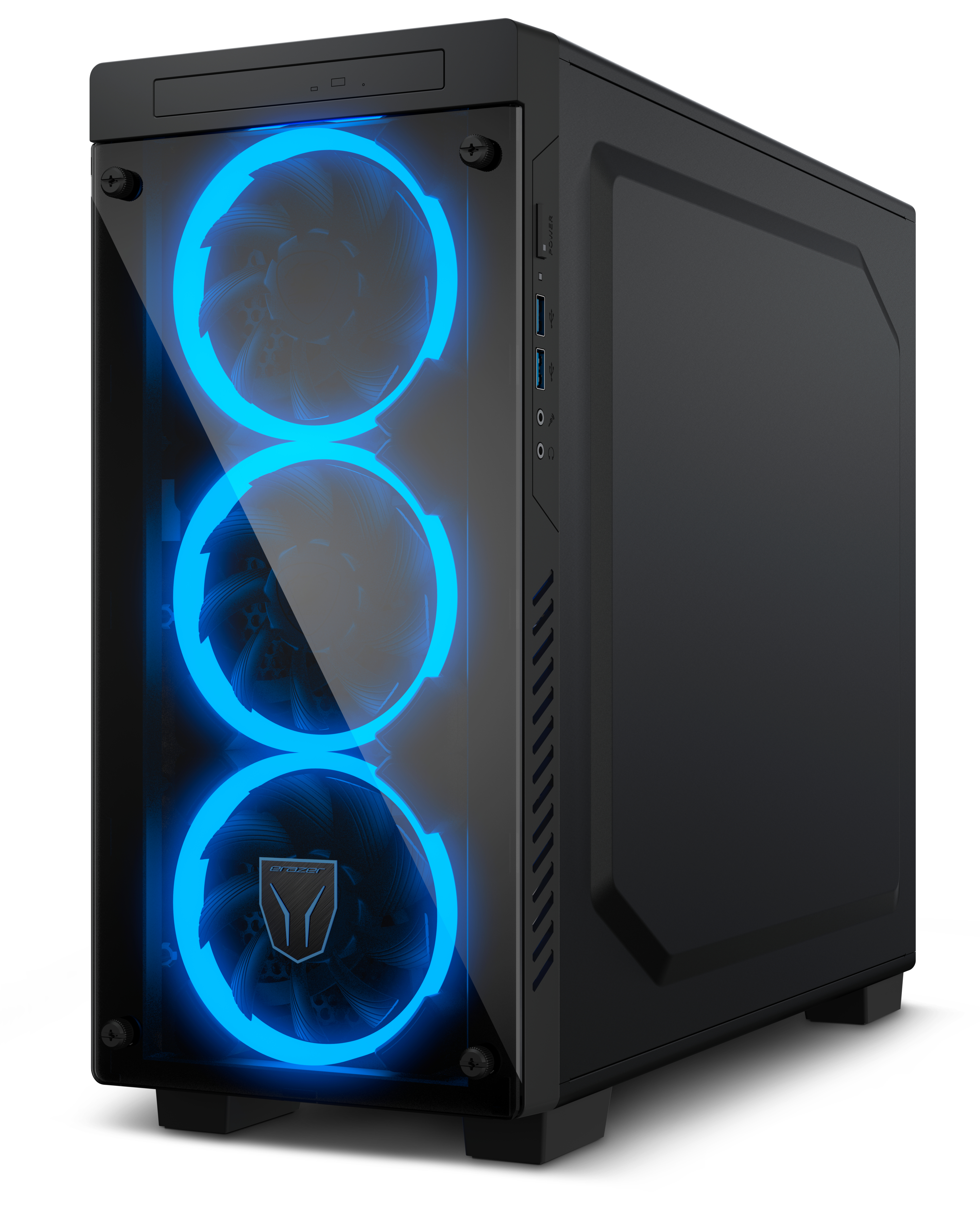 MEDION ERAZER X67096 - Gaming PC,  , 512 GB SSD + 2 TB HDD, 16 GB RAM,   (8 GB, GDDR6), Schwarz